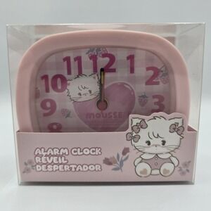 Mousse Mikko Pink Alarm Clock Cute Kawaii Illustration New in Box